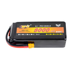 Eagle King Battery 22.2V 8000mAh 45C 6S Multicopter High-Rate RC Car Boat Model Lithium Battery