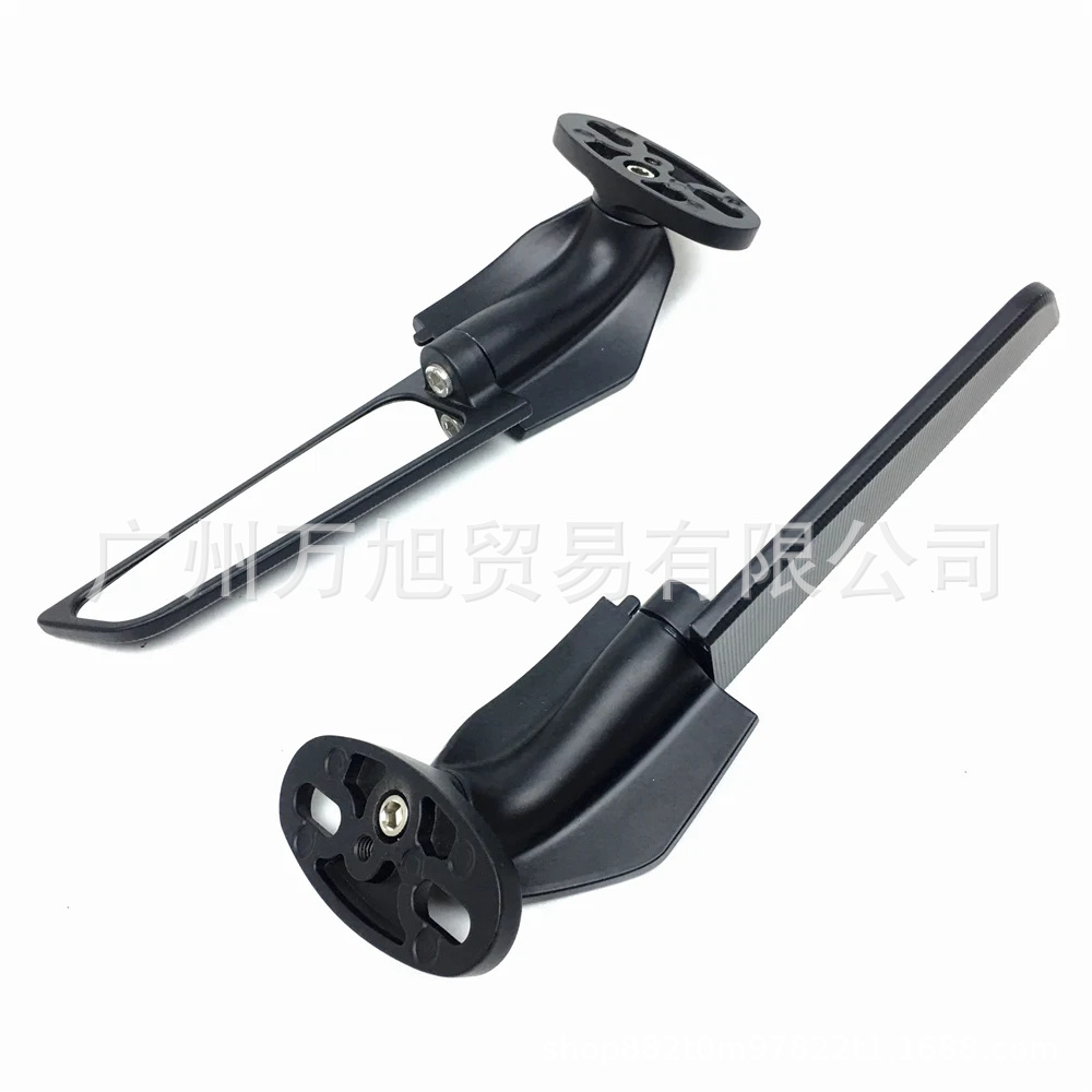 Suitable for Kawasaki, Yamaha, Ducati, Harley Motorcycle Modification, Adjustable Rotating Rearview Mirror with Lights
