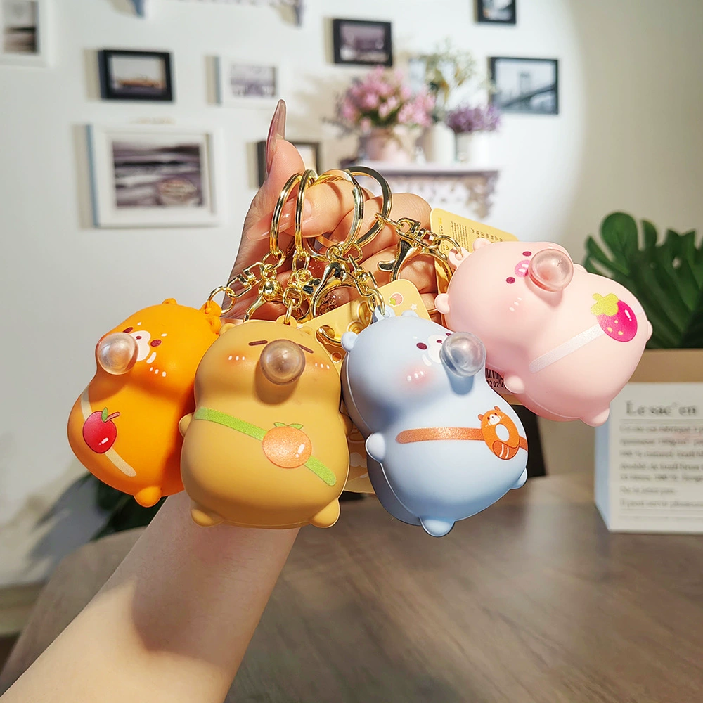 Настоящий брелок, игрушка, пузыри, подвеска, ключи от машины, панда, подарок на день рождения