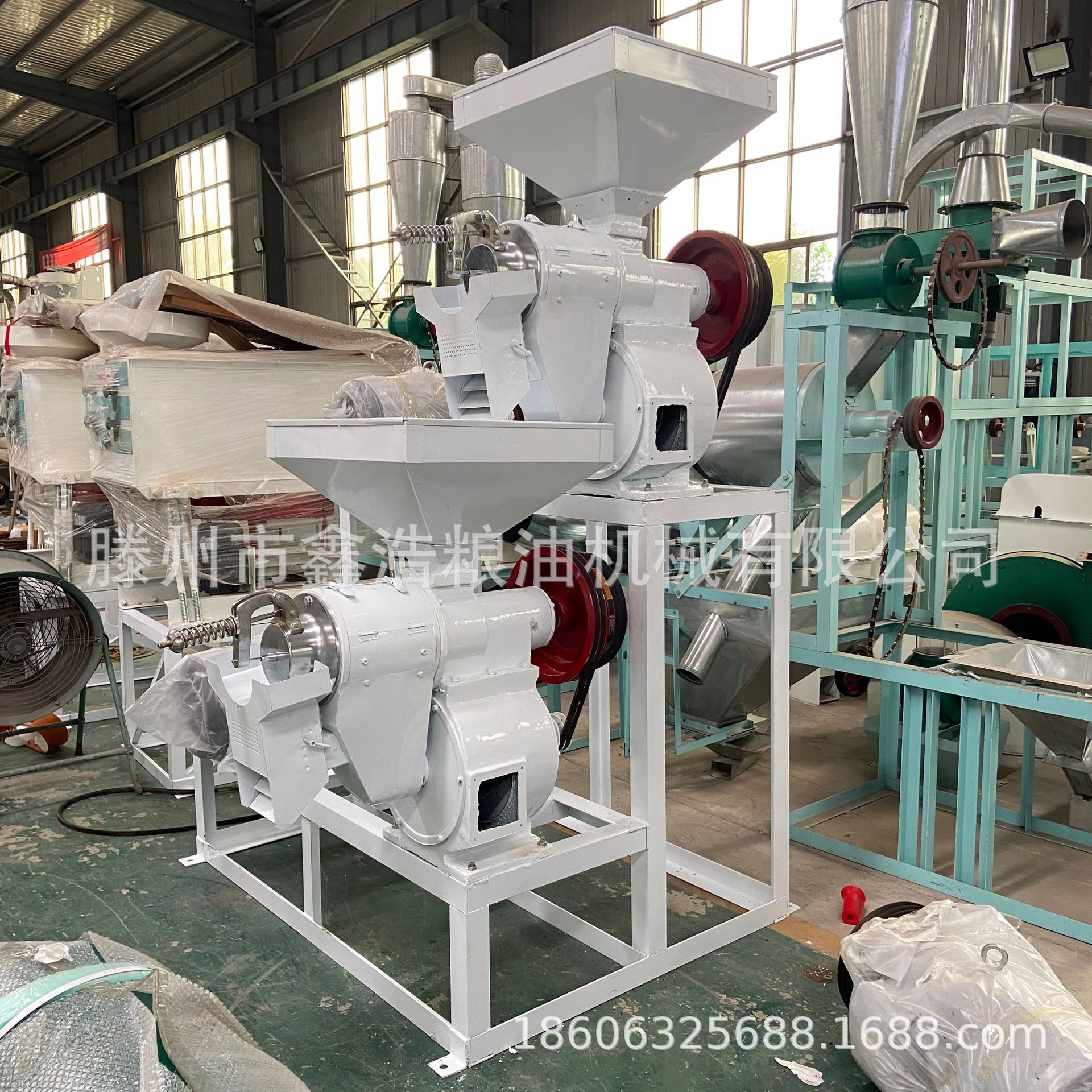 双风道碾米机 小型大米加工设备铁辊大米抛光机