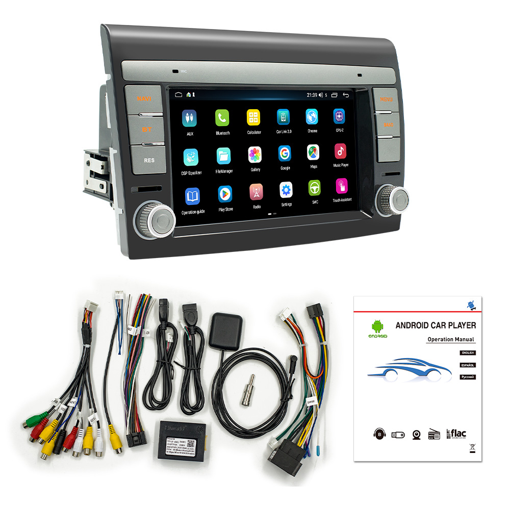 Aplicable a 08 ~ 13 tipos de Fiat Boyue Fang Yitong GPS de navegación carplay video de marcha atrás