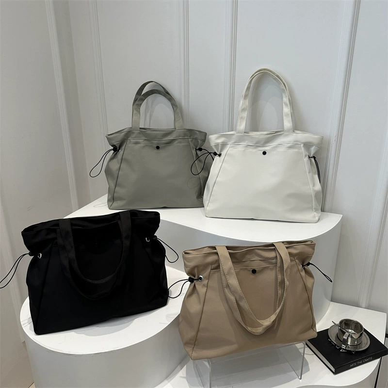 Shopping bag, capacious summer one-shoulder bag