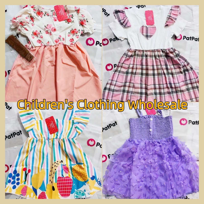 Conjunto de Vestido Casual para Niña de Algodón para Verano y Otoño image 1