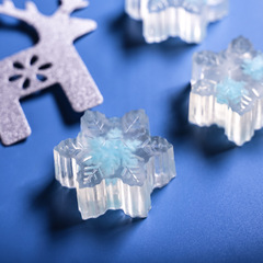 クリスマス雪花手作り精油石鹸ins風雰囲気洗顔石鹸入浴石鹸祭りお土産箱セット