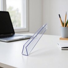 PVC挤塑异型材 透明U型条 三角透明卡槽 灰色PVC塑料型材 玻璃护