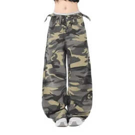 100棉宽松女男短裤五分多袋迷彩夏工装裤潮流102B-2K6021P48