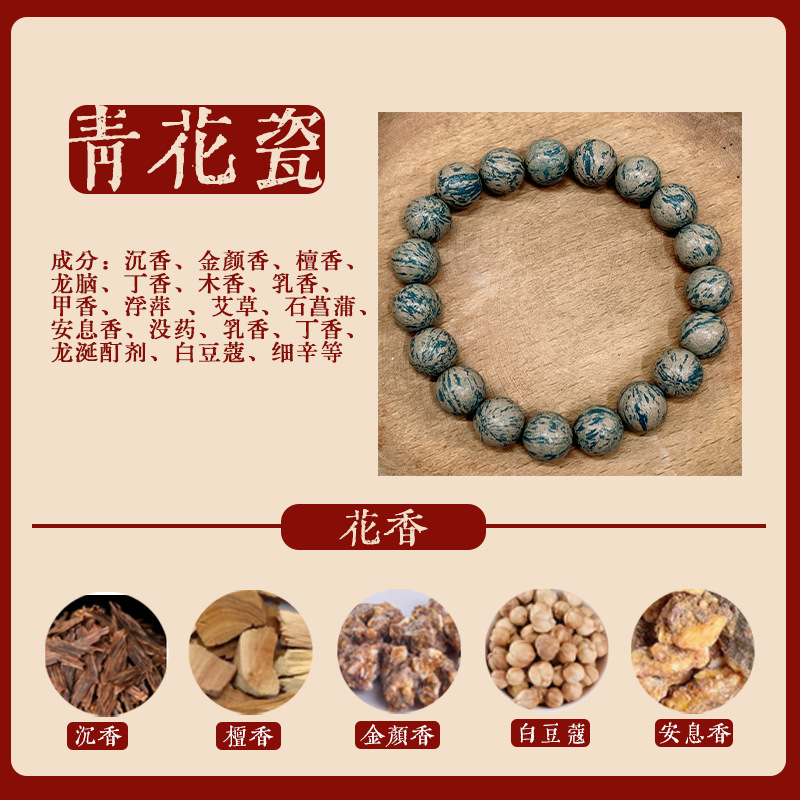 【청화백자】팔찌