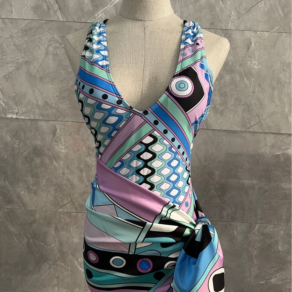 Costume da bagno intero o a due pezzi, bikini sexy da donna, abbigliamento estivo da spiaggia, monokini a vita alta con arricciature._voghion.com