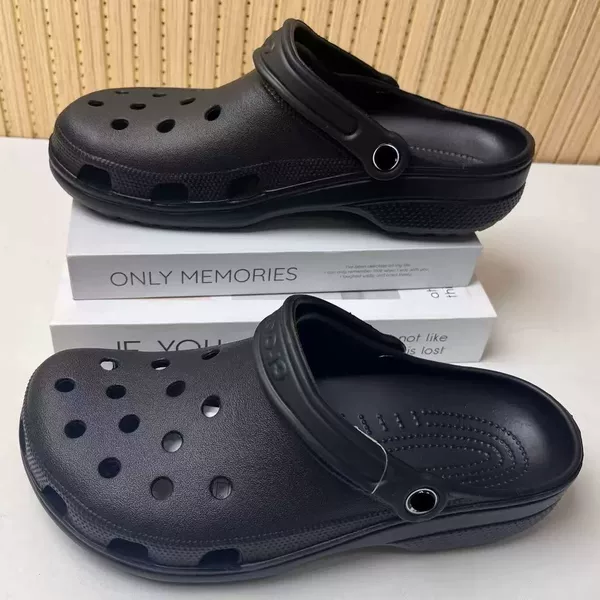 Cr Mingxin Kalo New Thick-Soled Summer Couple's Clogs, Height-Increasing, Non-Slip, Eva Soft Sole, Versatile and Comfortable