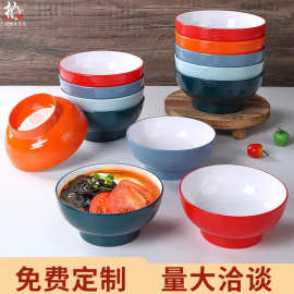 密胺面碗商用面馆专用碗塑料耐摔大碗汤碗螺蛳粉麻辣烫牛肉拉面碗