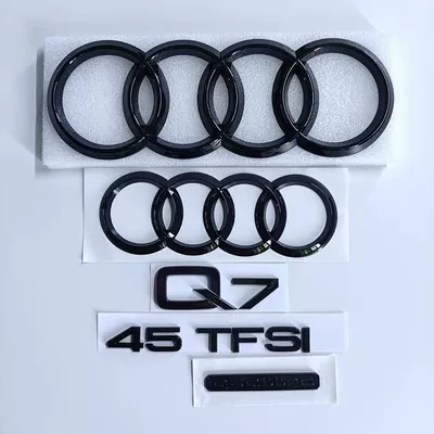 emblem for Q5LQ7, modified 45 four-wheel: Car logo - standard-q745tfsi