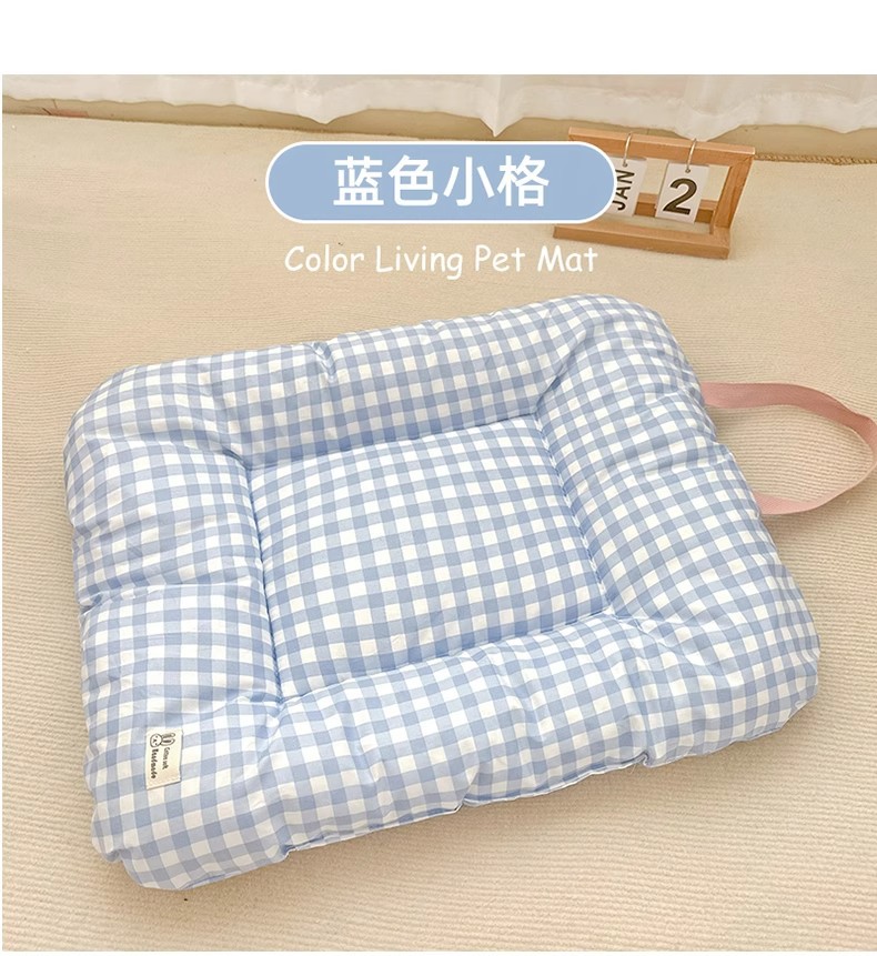 씨 솔트 블루 체크 무늬 [무게 증가 25가지 스타일]