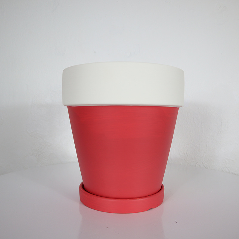 Half red (with tray)