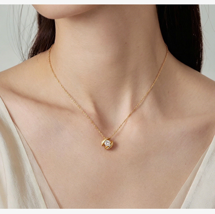 Dây chuyền bạc 925 tối giản cho nữ — Dây chuyền bạc - Chain chi tiết 7