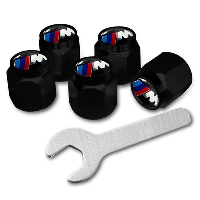1 Series Blade X1X3X5X4X6 Car Valve — valve - suitable-for-bmw-m-logoblack-5-pieces