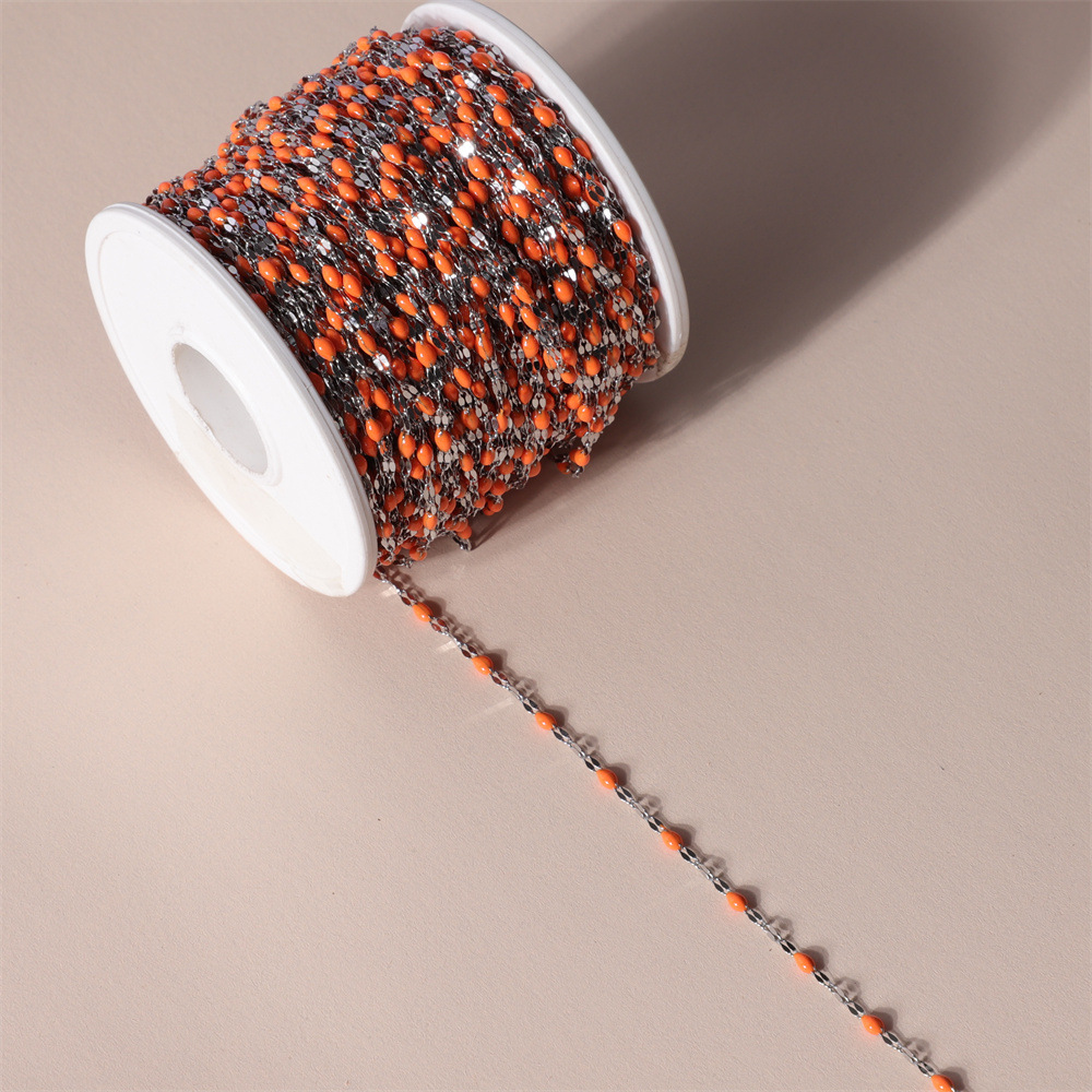 24g Weight Chain Jewelry Making Type Cable Chain/Cross Chain Classification 1 Piece Quantity 316L Stainless Steel Material Color Block Pattern Spring&Summer Season Plating Design Vacation, Classic Style Style 1 Piece 316L Stainless Steel Cable Chain/Cross Chain Chain Vacation Classic Style Color Block 25