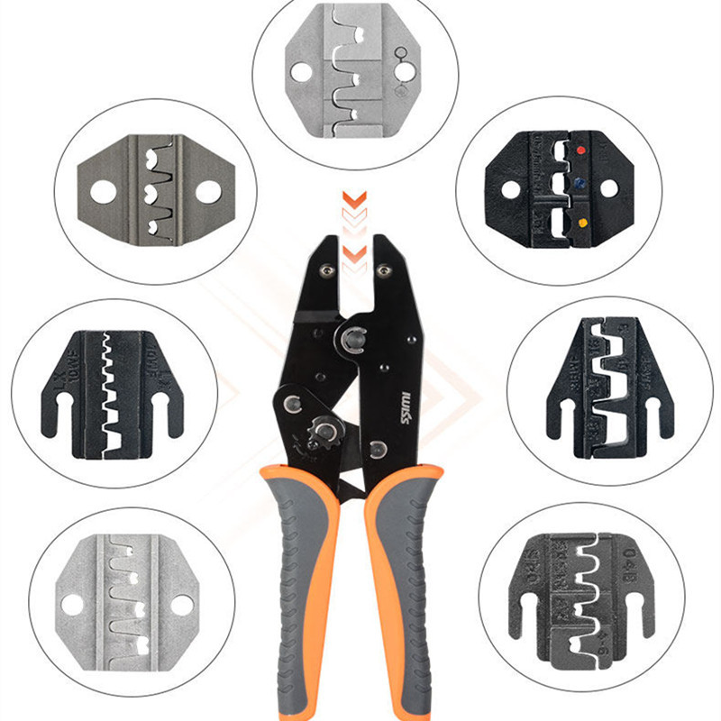 威仕HS IWS LX系列压线钳钳口 模具头端子钳多功能压接钳刀模配件