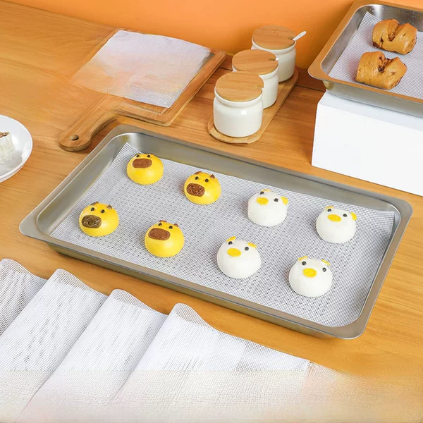 Rectangular Silicone Steamer Pad Steamer Cloth Steamed Bread Pad Non-stick Food Steamer Pad Steamed Bread Pad Silicone Pad