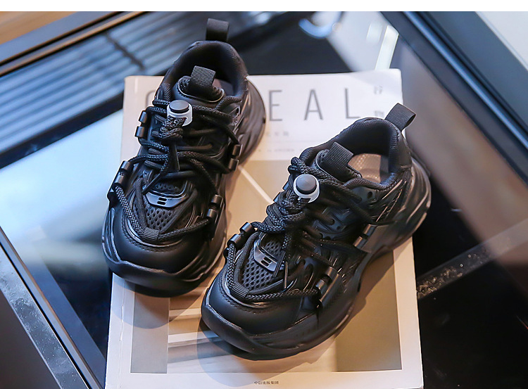 Otroške superge Tekaški copati za fante Dihajoči dekliški čevlji za prosti čas Osebni čevlji za očke nedrseči_voghion.com