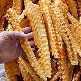 鳕鱼骨 煲汤鲜香的鱼骨头 深海新鲜天然晒干 补钙海产品干货500克