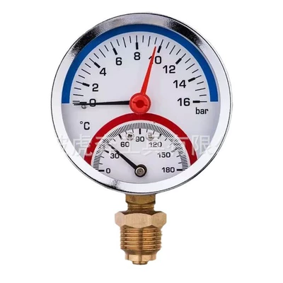 Temperature and Pressure Gauge, Oil pressure gauge