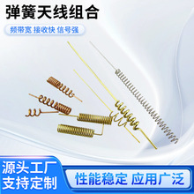 黄铜弹簧天线433mhz 315mhz GSM/2.4G内置磷铜碳钢天线弹簧天线