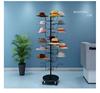 Hat Display rack to ground Women's wear children Baby Storage Hat rack Hat care multi-storey golden Wall clothing Shelf