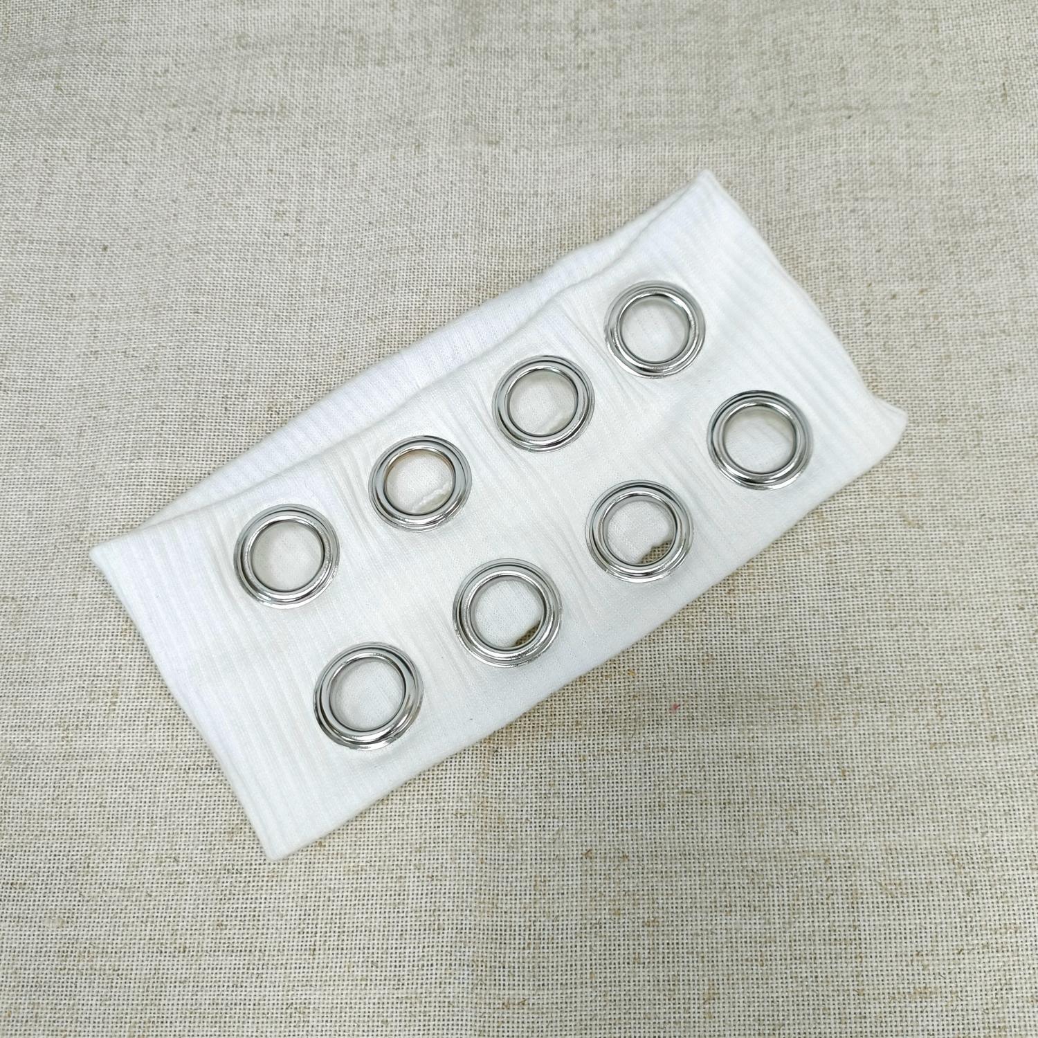 HW241201-20x8cm针织布+8气眼朋克风钉釦头带-