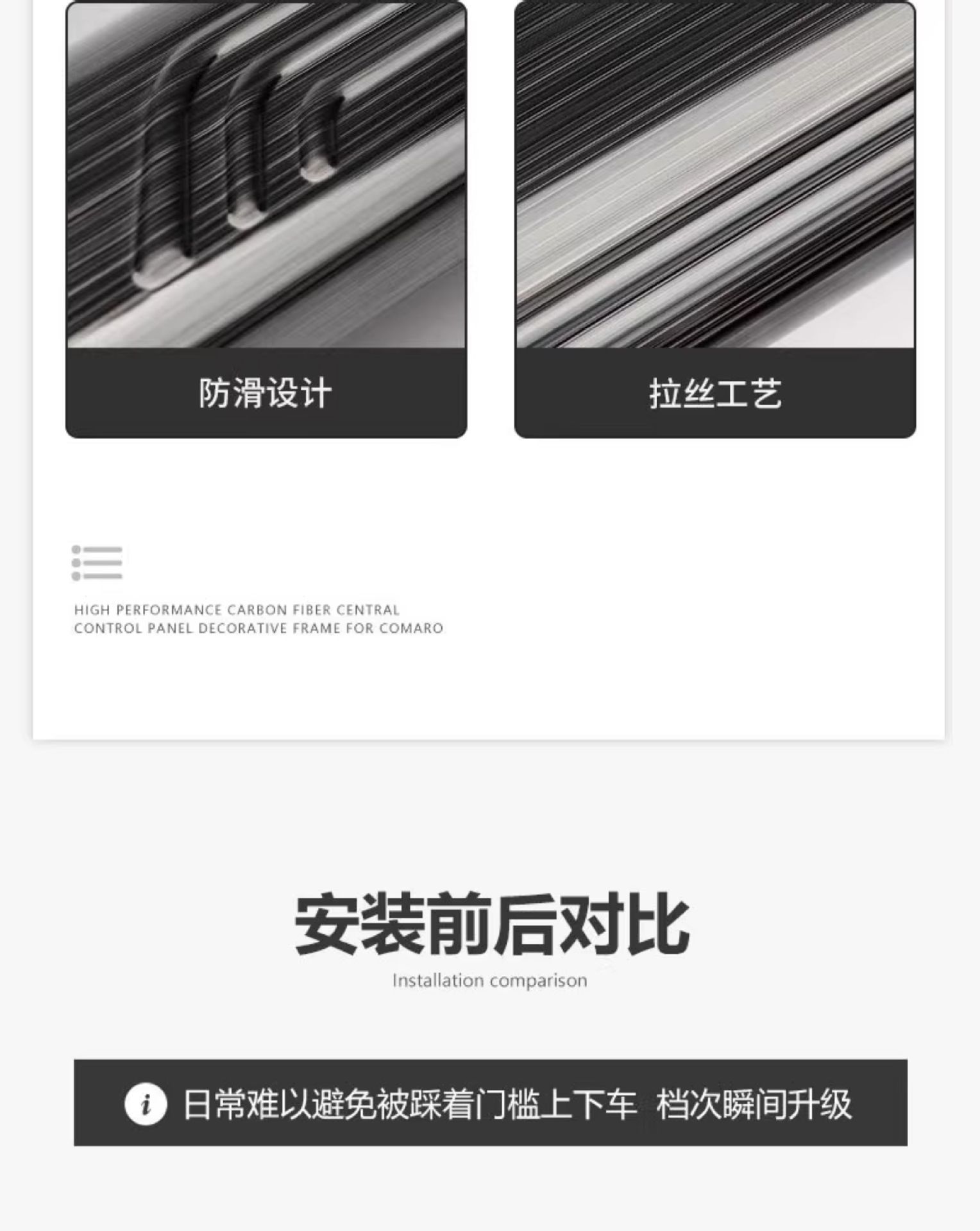 Suitable for Bmw New 5 Series 3 Series Three X12X3X56Gt Door Sill Strip Welcome Pedal Modified Interior Decoration Supplies Accessories