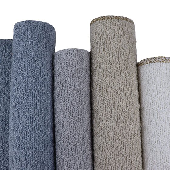 Factory spot supply sofa fabric handbag bag fabric cushion cloth Teddy linen padded loop yarn linen