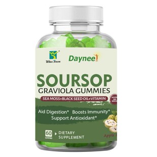 �羳�F؛����֦ܛ�� SOURSOP GRAVIOLA GUMMIES Aid Digestion