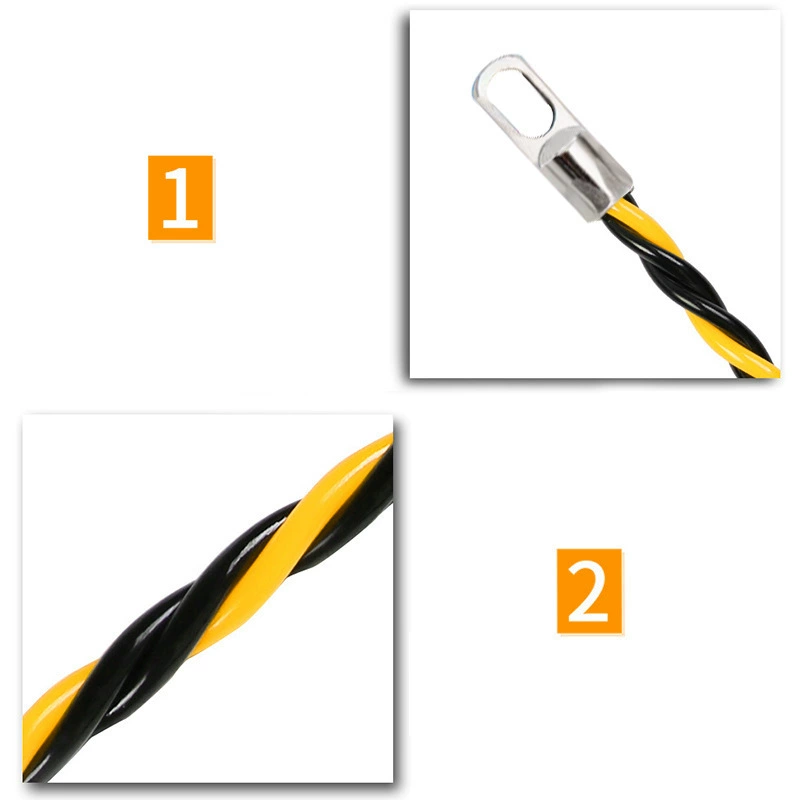 5-50M вытягиватель проволоки вытягиваемый инструмент Три нити проколы электрик проколот кабель через стену