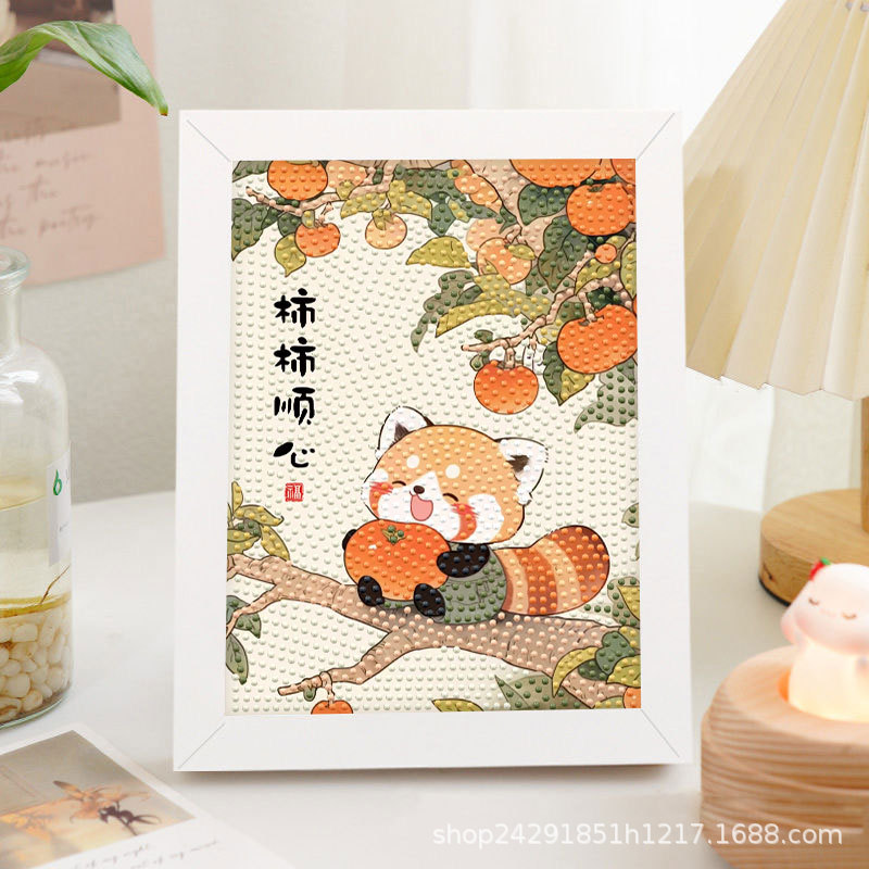 Diamante nuevo lápiz de dibujos animados pequeño nuevo pegatino diy puzzle manual regalo de cumpleaños para niños estudiantes