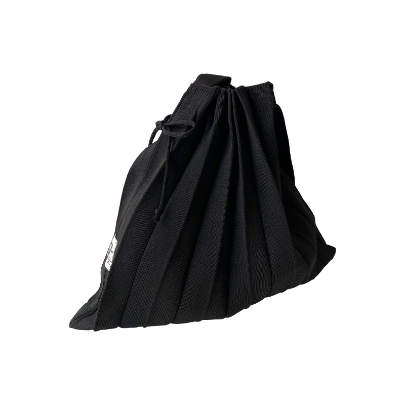 Corea del Sur Dongdaemun nicho bolso arco iris bolso plegable bolso de hombro de punto bolso de mano