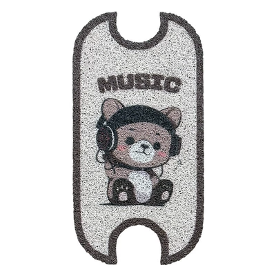 Electric vehicle foot mat Foot Pads Waterproof Anti-slip Wire
