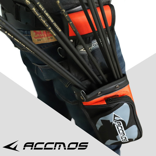 ACCMOS Reverse Quiver Quiver Belt Left Hand Bow Quiver Shoulder Back Quiver Left Hand Quiver