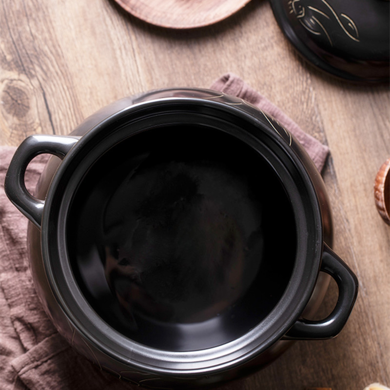 砂鍋煲湯燉鍋家用燃氣耐高溫陶瓷沙鍋瓦罐煨湯燉湯大容量湯煲瓦煲