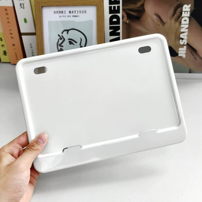 compliant with new traffic regulations | Electric vehicle license plate frame - pure-white