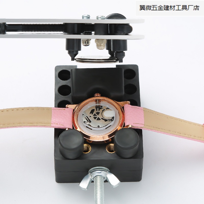 시계 뚜껑 오프너 배터리 교체 시계 오프너 도구 세트 보편적 인 수리 백 커버 제거 3 발톱 조정 시계 수리