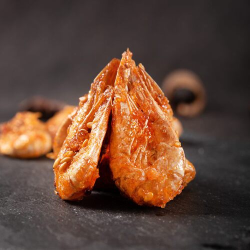 Shrimp Ready-to-Eat Spicy Shrimp, Large Shrimp, Shrimp Scampi, Alcohol Companion Snack, Snack Food, Leisure Food, Seafood Snack