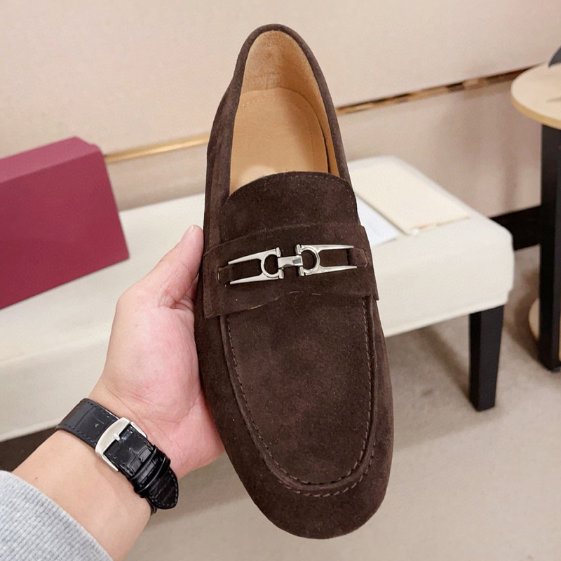 Original Brand Matte Leather Loafers for Men, Slip-On Casual Leather Shoes, British Style Business Formal Lazy Slip-On Penny Loafers Original Brand Matte Leather Loafers for Men, Slip-On Casual Leather Shoes, British Style Business Formal Lazy Slip-On Penny Loafers