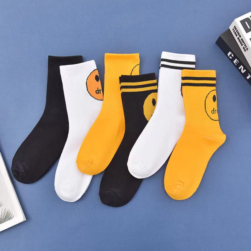 Socks men and women couples big smiles i...