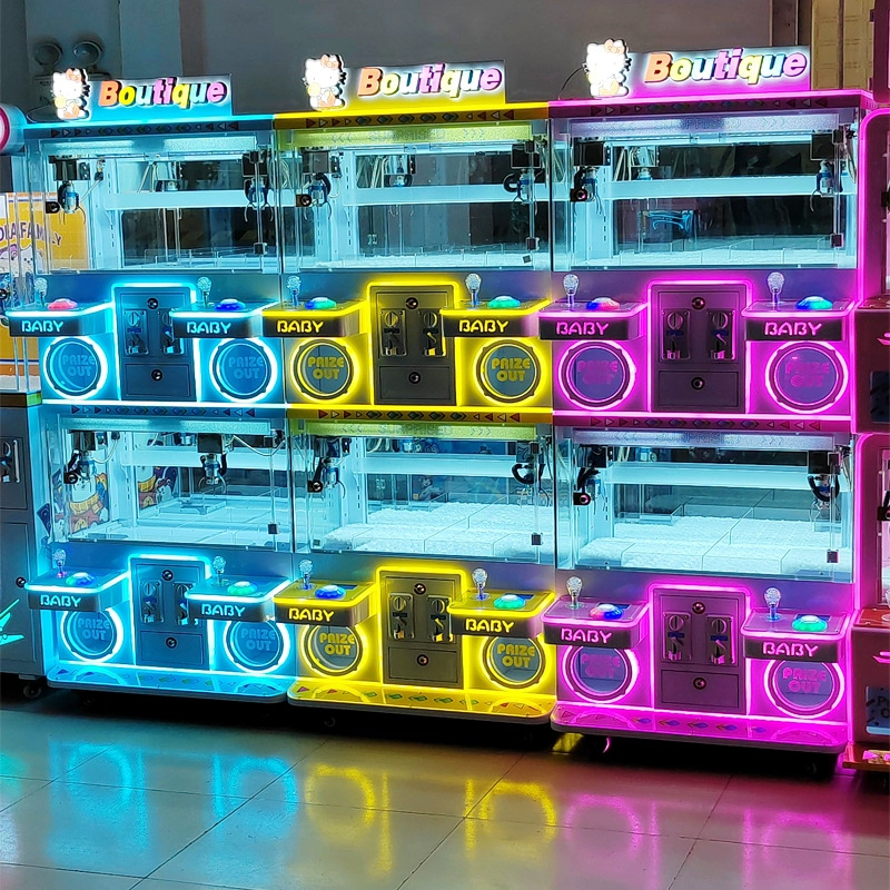 Kitty máquina boutique de monedas comerciales muñecas de clip de juegos para niños juegos de juegos de ciudad equipos de juegos de venta transfronteriza caliente
