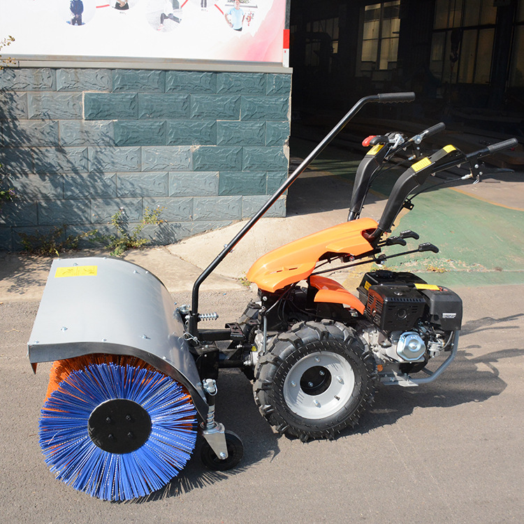 全齿轮大马力燃油铲雪扫雪机 自动扫雪滚 冬季新款扫雪车