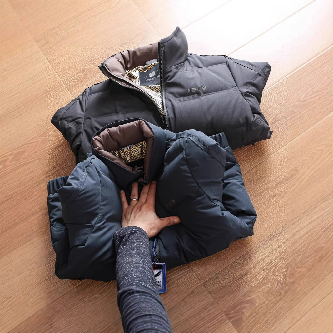 Черное золото! Легкий и теплый! Пуховик дикого пригородного воротника может носить зимнее пальто