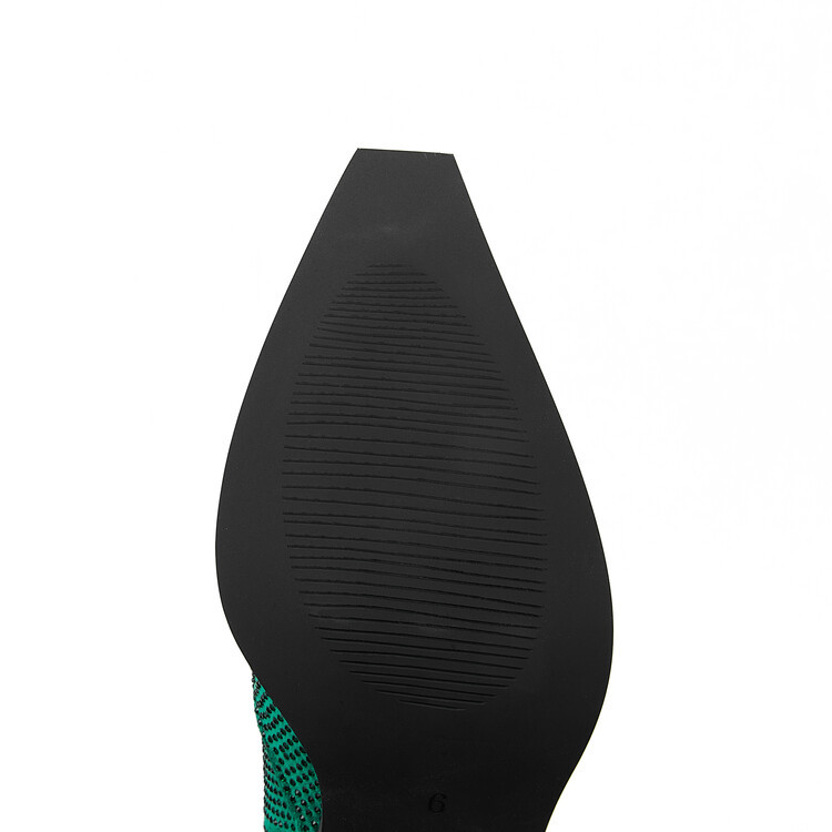 Cizme de damă cowboy, cizme la gleznă, piele, chic western, toc jos, toc mediu, vârf rotund, fără slip, pantofi de birou de zi cu zi_voghion.com