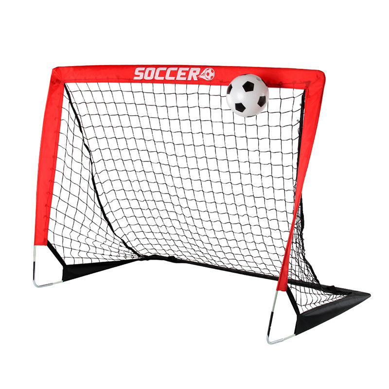 Transfronterizos amazónicos ocio infantil plegable patear la red de fútbol portátil indoor y outdoor juguetes deportivos tradicionales