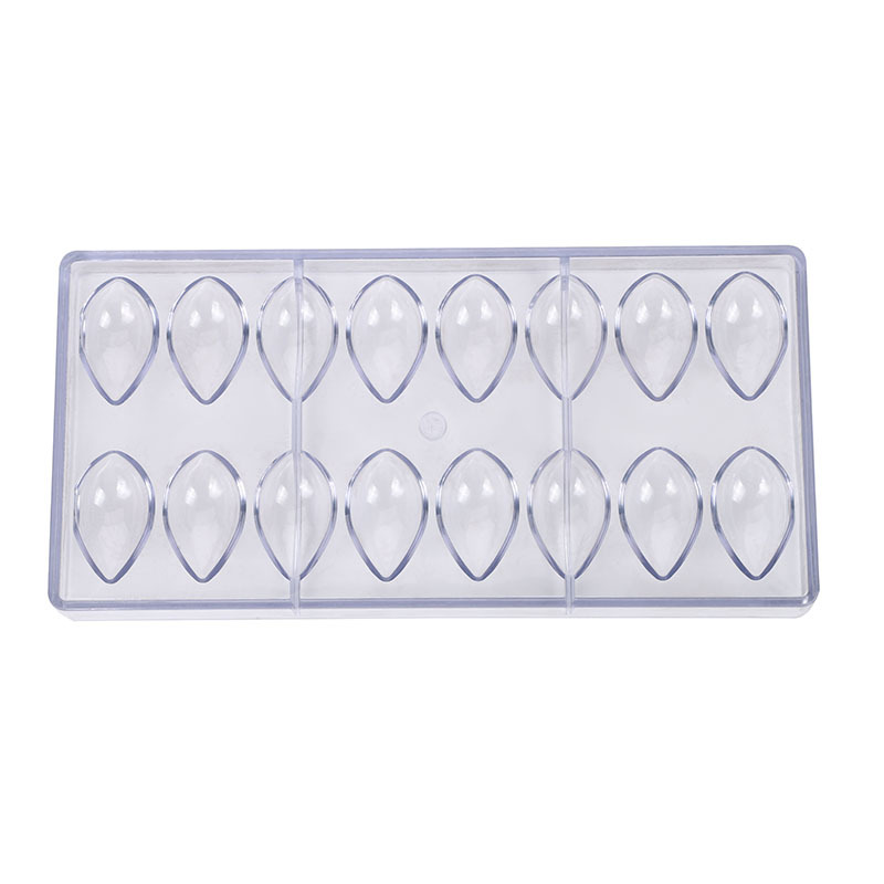 Suministro directo de fábrica molde de chocolate DIY herramientas para hornear molde de caramelo de chocolate de plástico duro molde para hornear