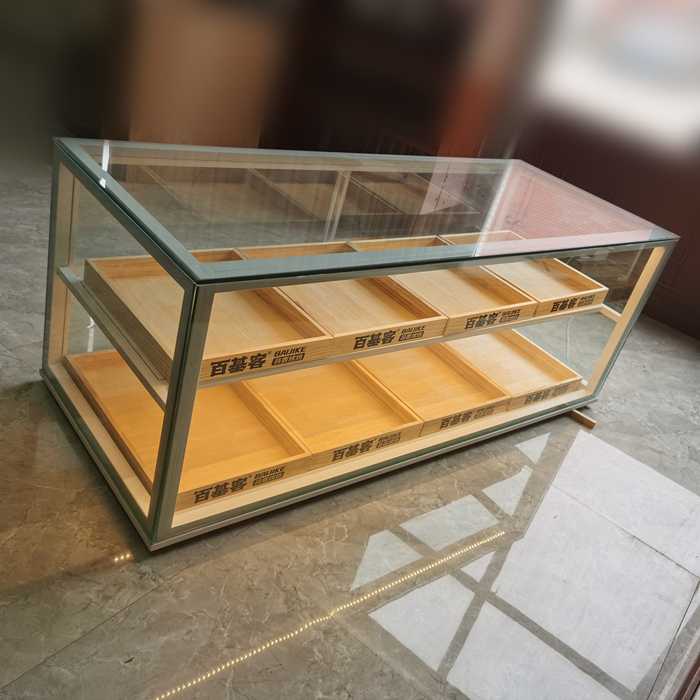 玻璃柜货架柜食品玻璃展示柜货柜蛋糕店食品面包柜商用糕点展示架