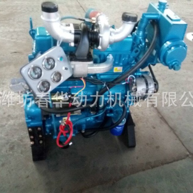 潍柴系列4100ZC船用柴油机 带海淡水交换器 潍柴船用柴油机价格